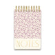 Large Chunky Notepad - Lilac Groovy Floral