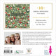 Christmas Card Wallet - BCNA - Leaves And Berries