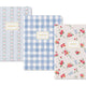 Cath Kidston Medium Notebook Set - Blue Floral & Check