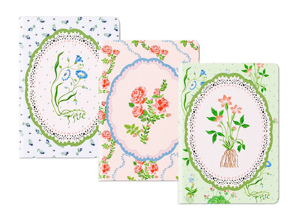 Cath Kidston Medium Notebook Set - Floral Vignette