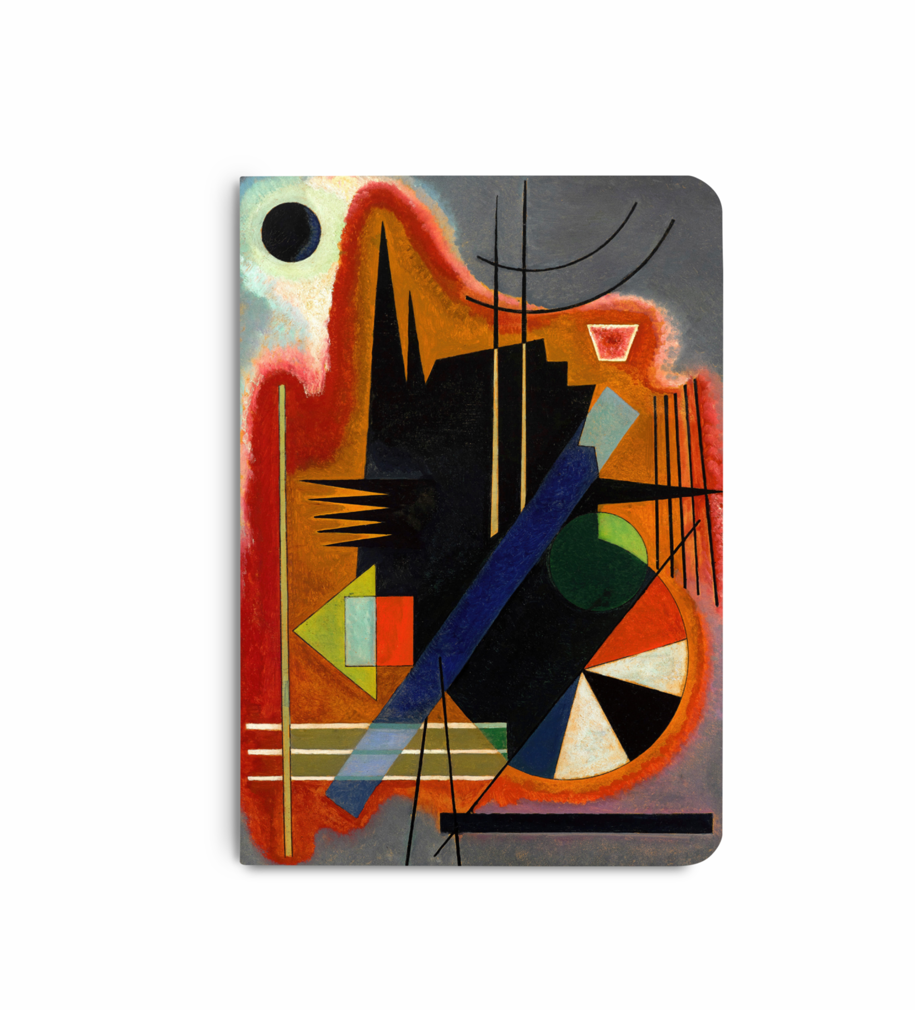 Wassily Kandinsky - Several Points A5 Blank Notebook