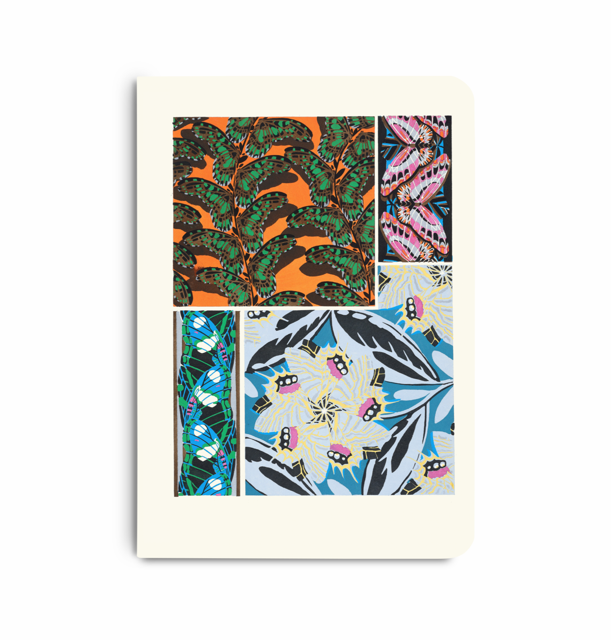 Papillons no.17 Notebook (A5, Lined)