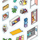 Mini Home Sweet & Cozy Sticker Book
