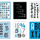 Modern Typography Notecards