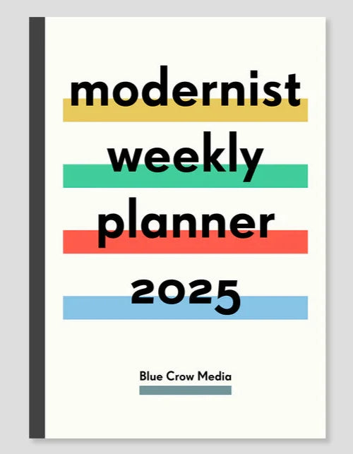 Modernist Weekly Planner 2025