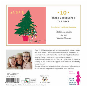 Christmas Card Wallet - BCNA - Nailed It
