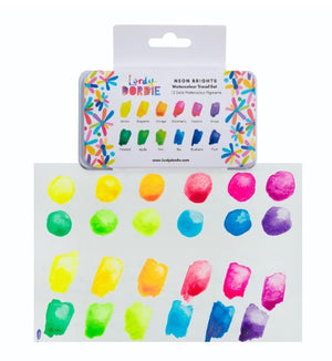 Neon Brights Watercolour Paint Set