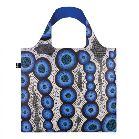 Nangala Water Dreaming Blue Bag LOQI Shopping Bag