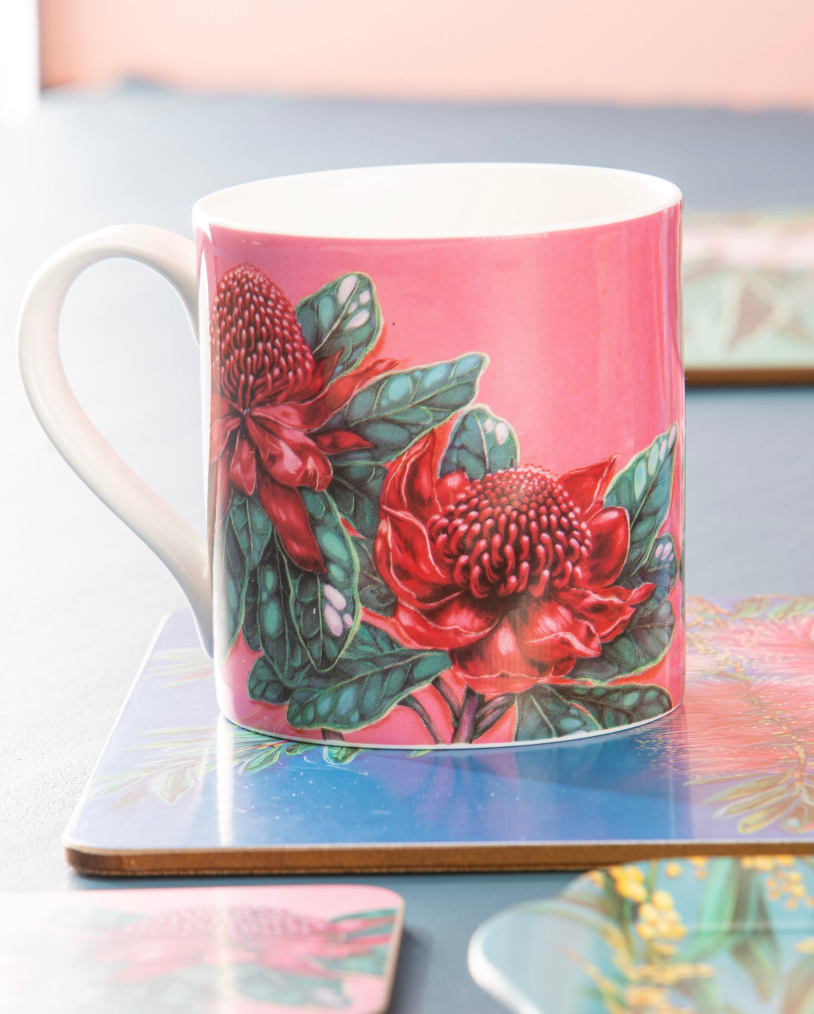 Native Flora Waratah Mug