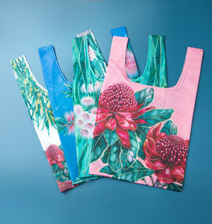 Native Flora Multi RPET Shopping Bag