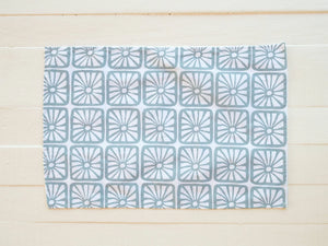 Organic Bloom Handprinted Tea Towels