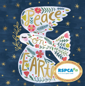 Christmas Card Wallet - RSPCA - Peace On Earth
