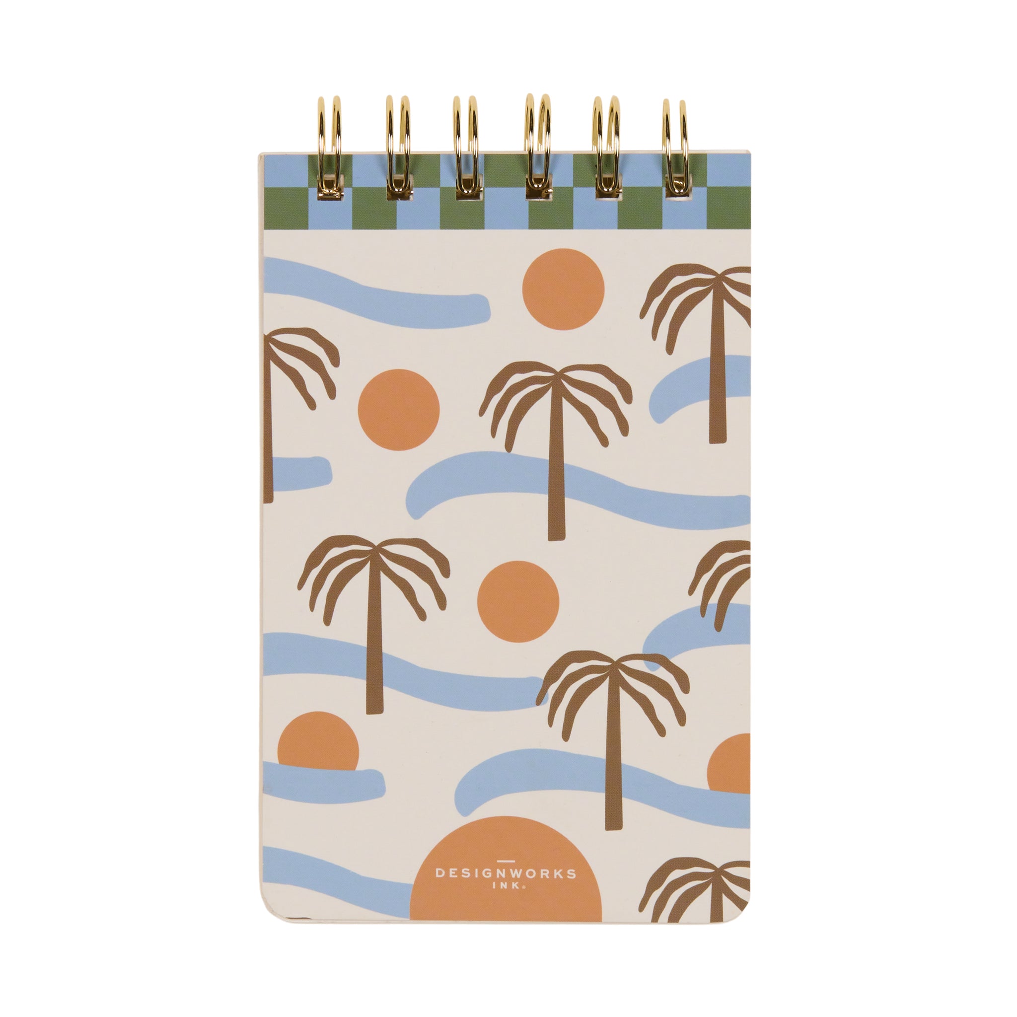 Adopo Twin Wire Notebook - Palm