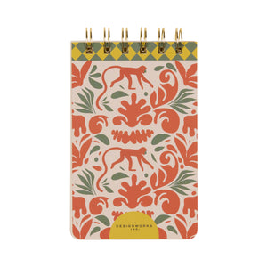 Adopo Twin Wire Notebook - Monkey