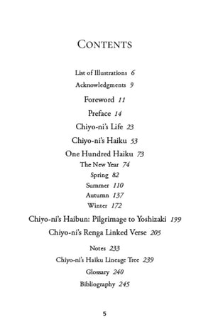 Poetry of Chiyo-ni