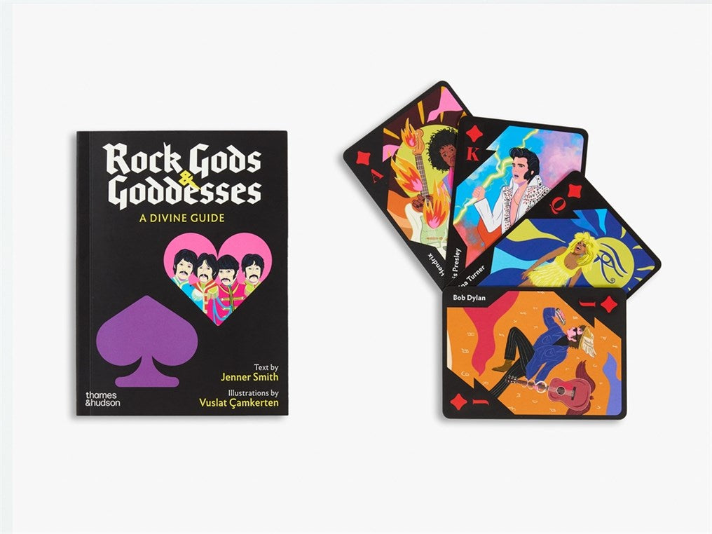 Rock Gods & Goddesses: Book and Playing Cards