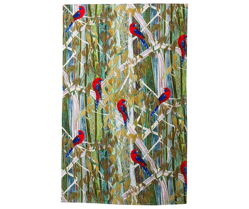 Rosellas Tea Towel