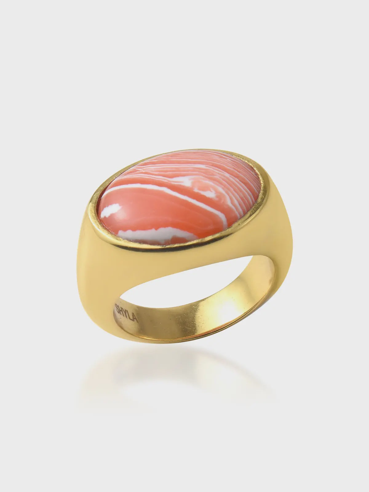 Serifos Ring Rhodonite