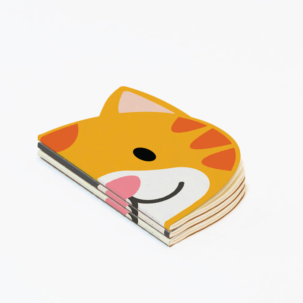 Cat Notebooks - Set of 3