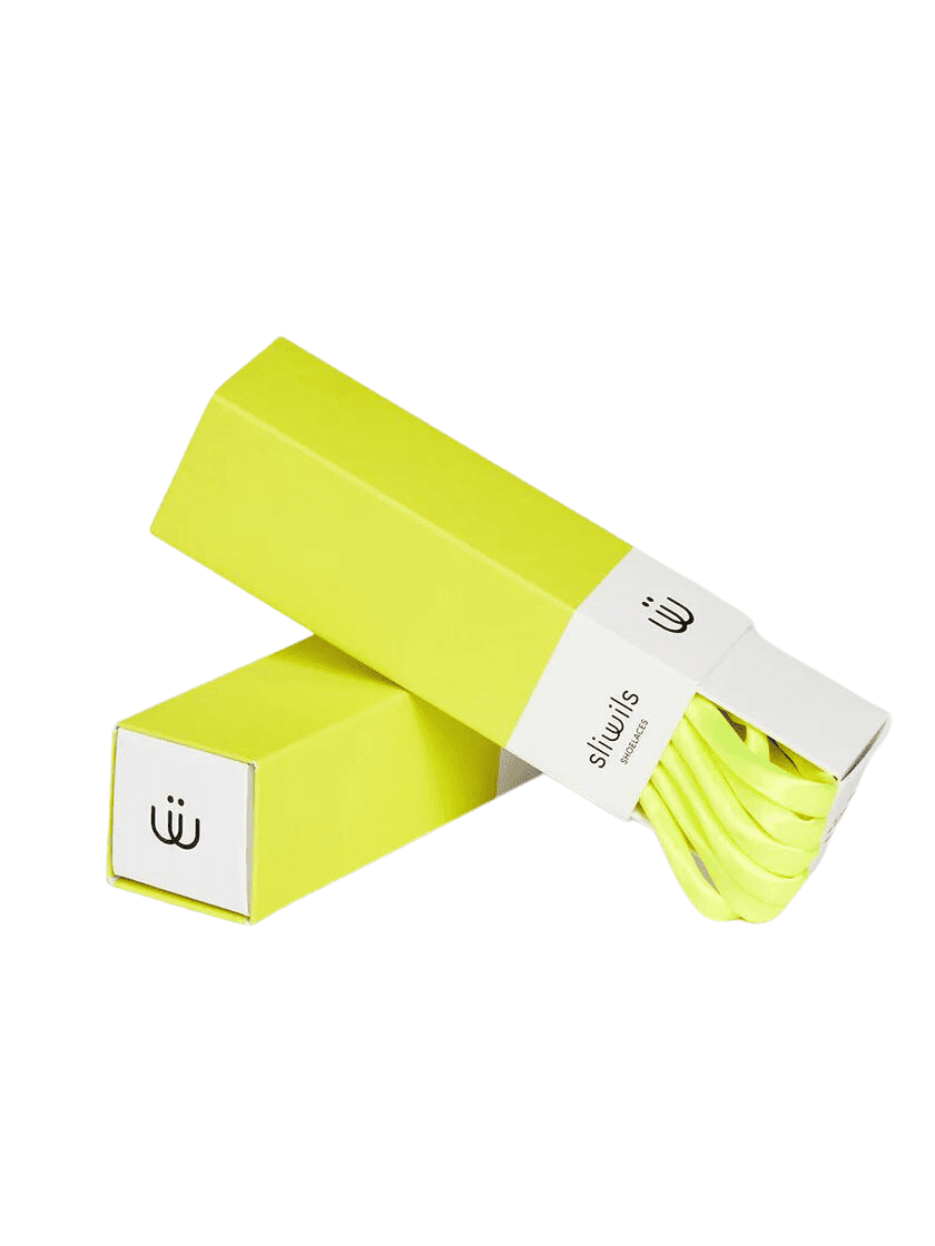 Sliwils Shoelaces - Neon Yellow