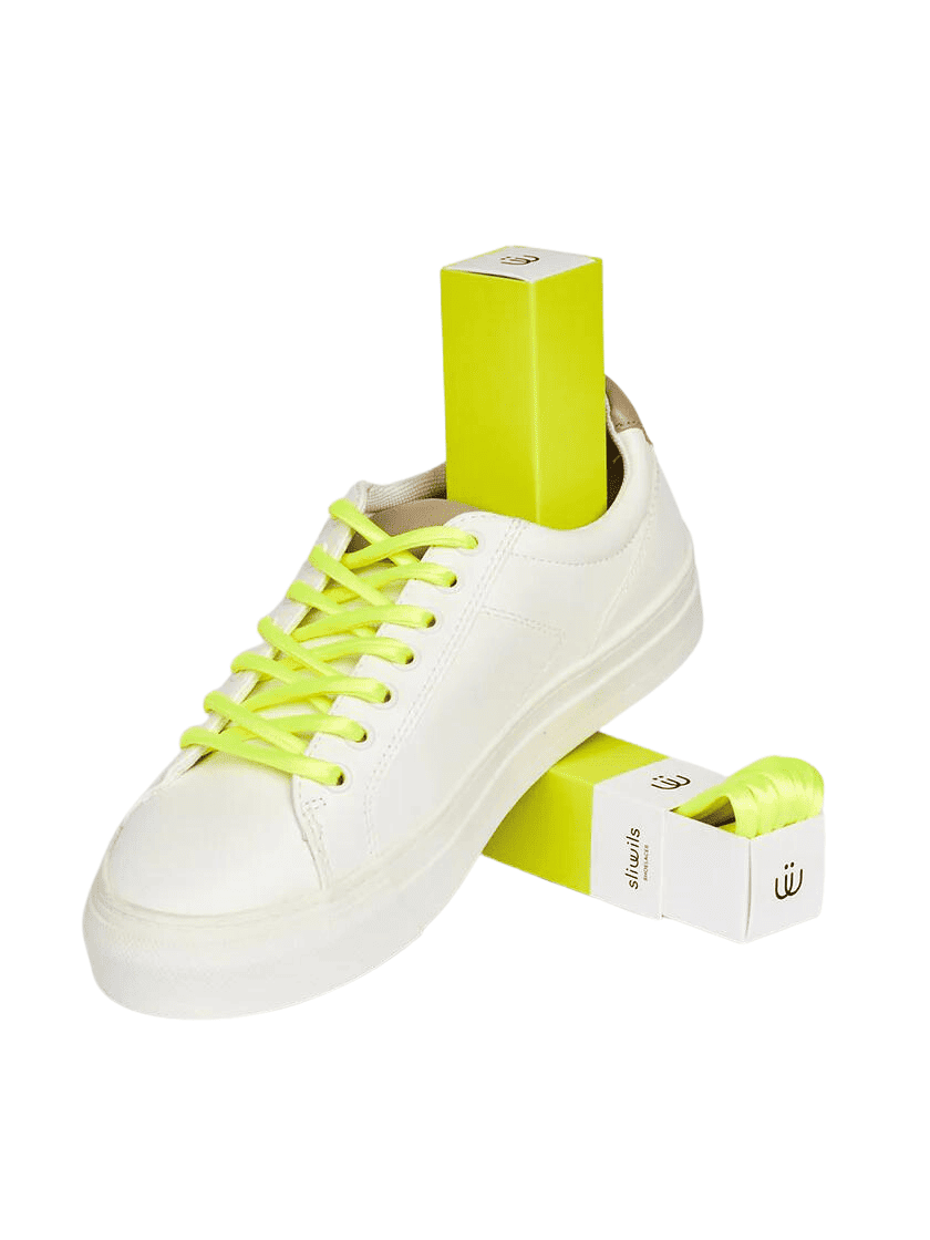 Sliwils Shoelaces - Neon Yellow