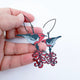 Scarlet Honeyeater Earrings