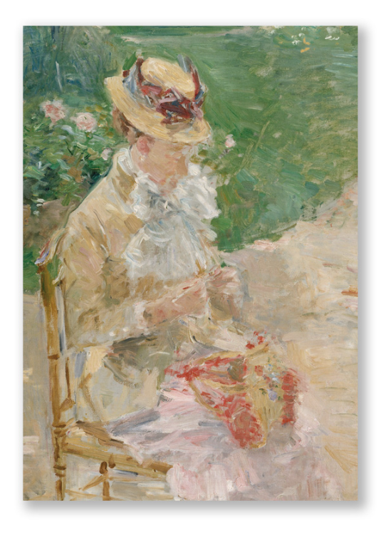 Berthe Morisot - Jeune Femme au Tricot B6 Sketchbook