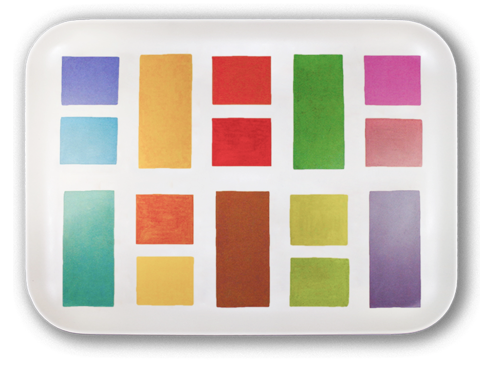 Grand Multicolore Large Tray