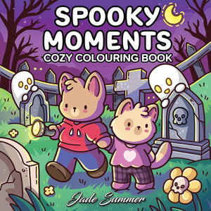 Spooky Moments Cozy Colouring Book