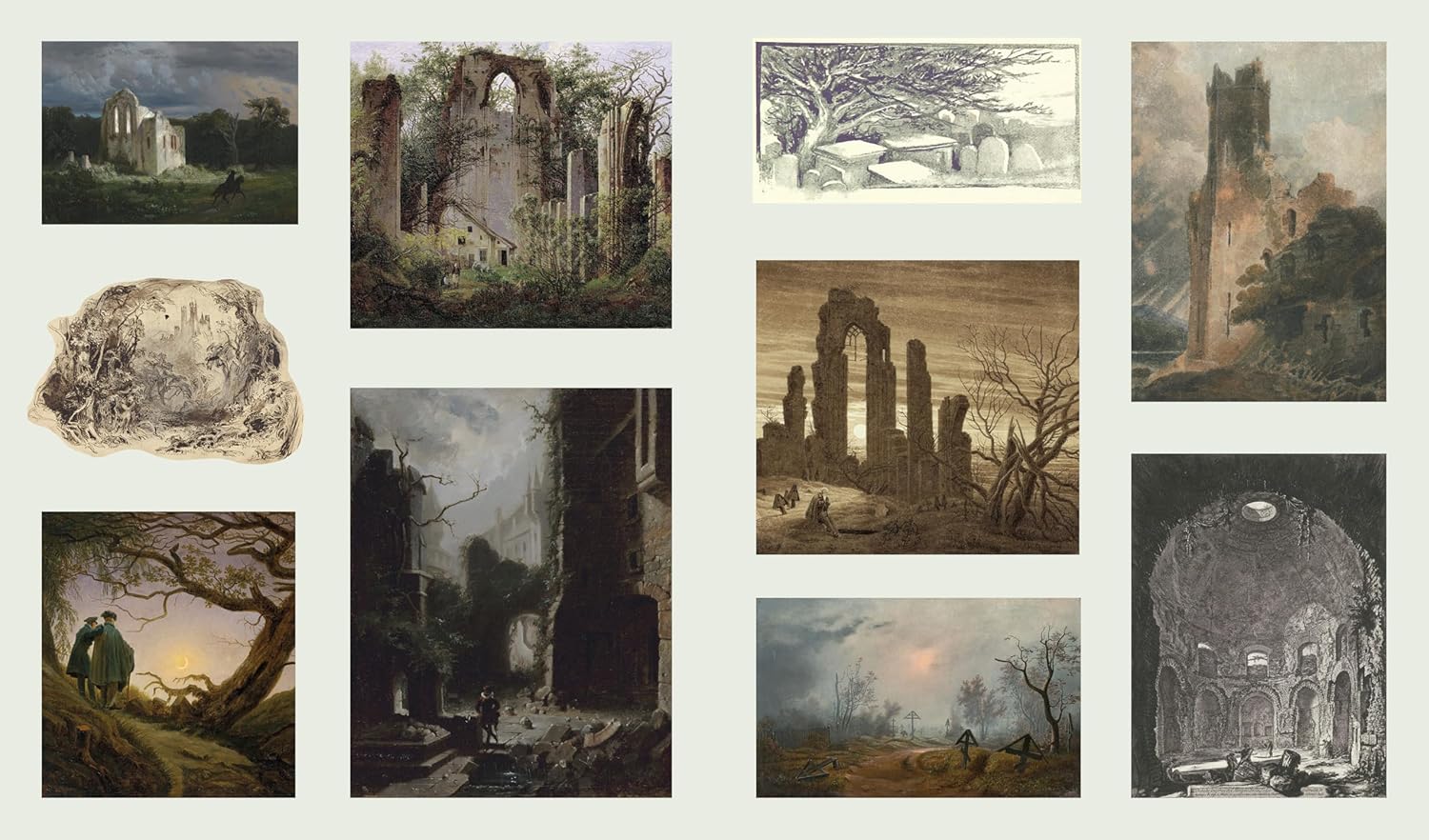 Sticker Treasury of Ghosts & Dark Curiosities