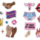 Stickers Against the Patriarchy: A Little Sticker Book