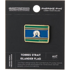 Torres Strait Islander Flag Pin