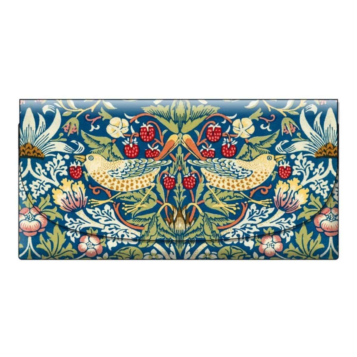 Velour Glasses Case: William Morris – The Strawberry Thief