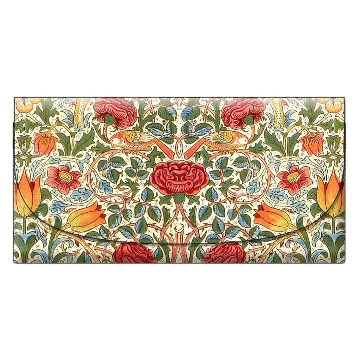 Velour Glasses Case: William Morris – Rose