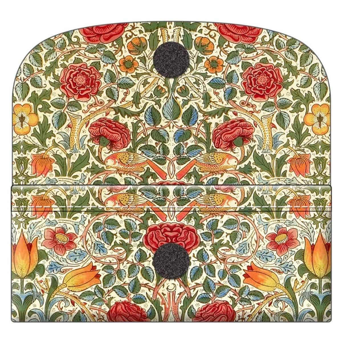 Velour Glasses Case: William Morris – Rose
