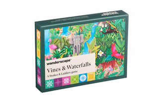 Vines and Waterfalls Snakes & Ladders Game - Bex Parkin