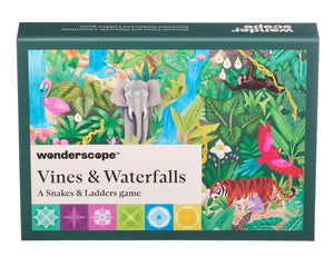 Vines and Waterfalls Snakes & Ladders Game - Bex Parkin