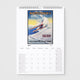 Australian Vintage Travel Posters Wall Calendar 2027