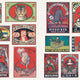 Vintage Matchboxes: A Little Sticker Book