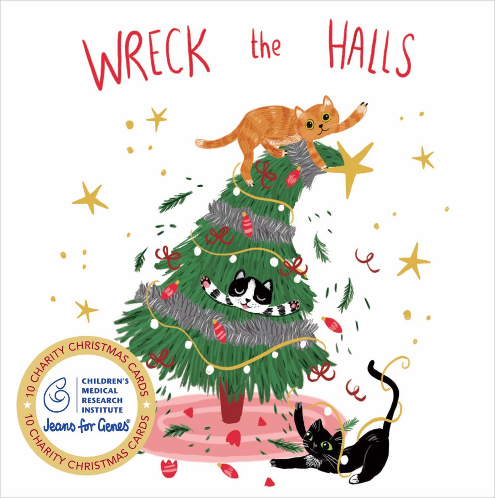 Christmas Card Wallet - CMRI - Wreck The Halls