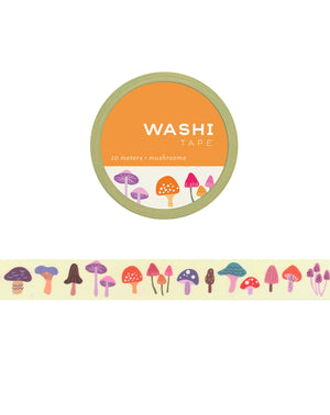 Washi Tape: Mushrooms