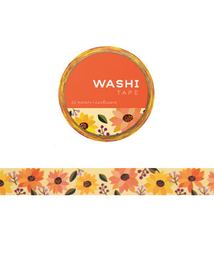 Washi Tape: Sunflowers