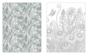 Wildflowers in Bloom Colouring Book