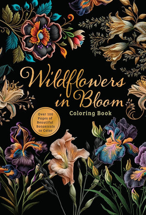 Wildflowers in Bloom Colouring Book