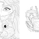 Women's Magic Colouring Book