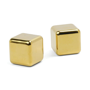 Jupiter Cocktail Chillers in Gold - Set of 2