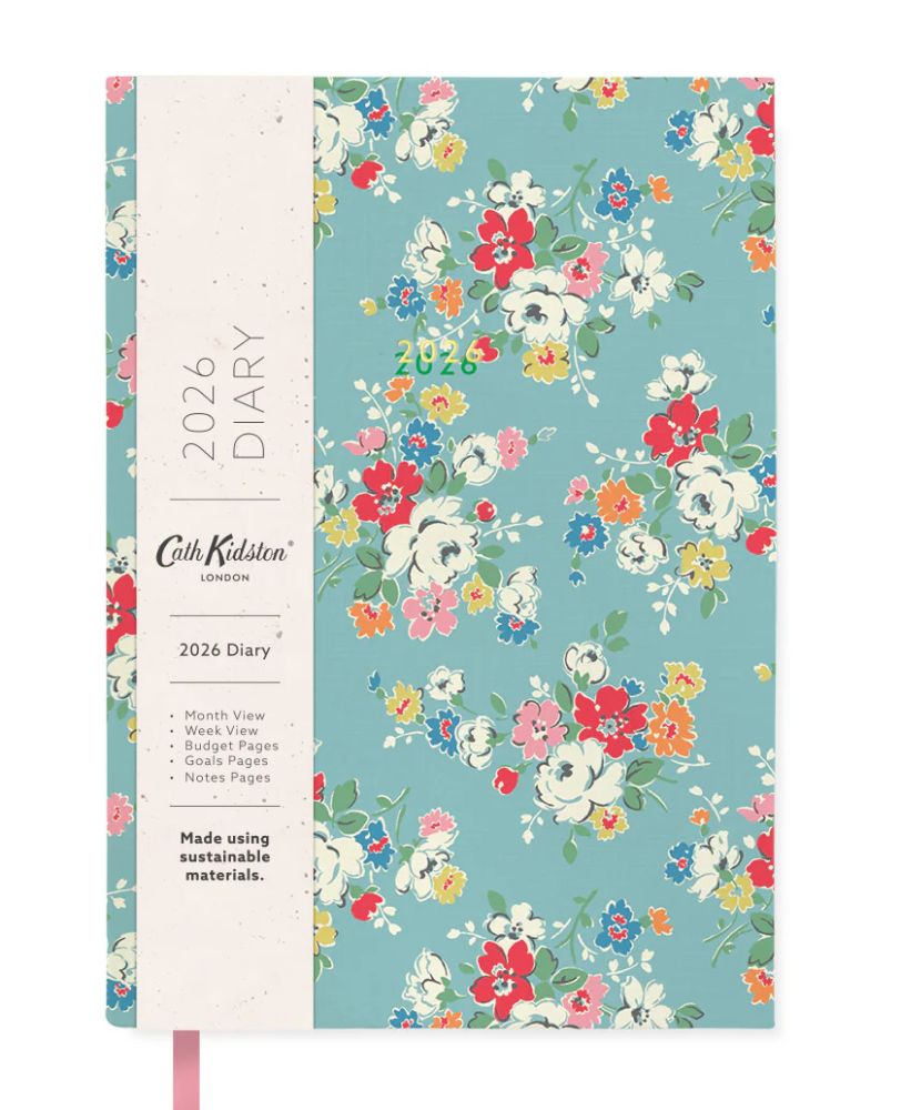 Cath Kidston A5 2026 Diary - Clifton Rose
