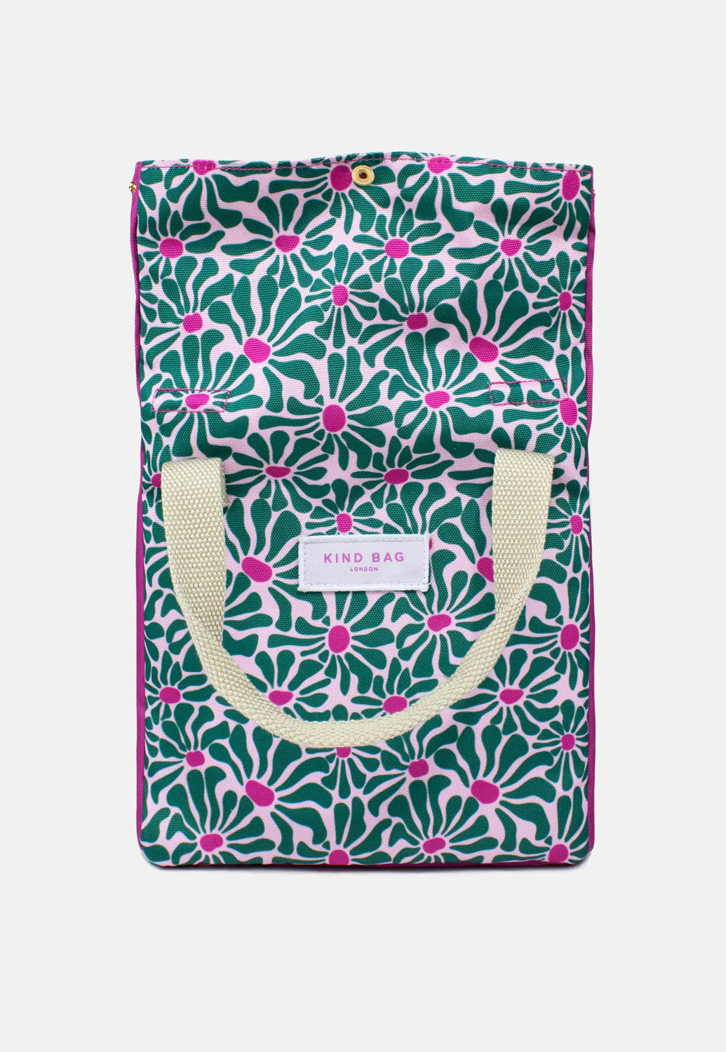 Abstract Flowers Lunch Bag