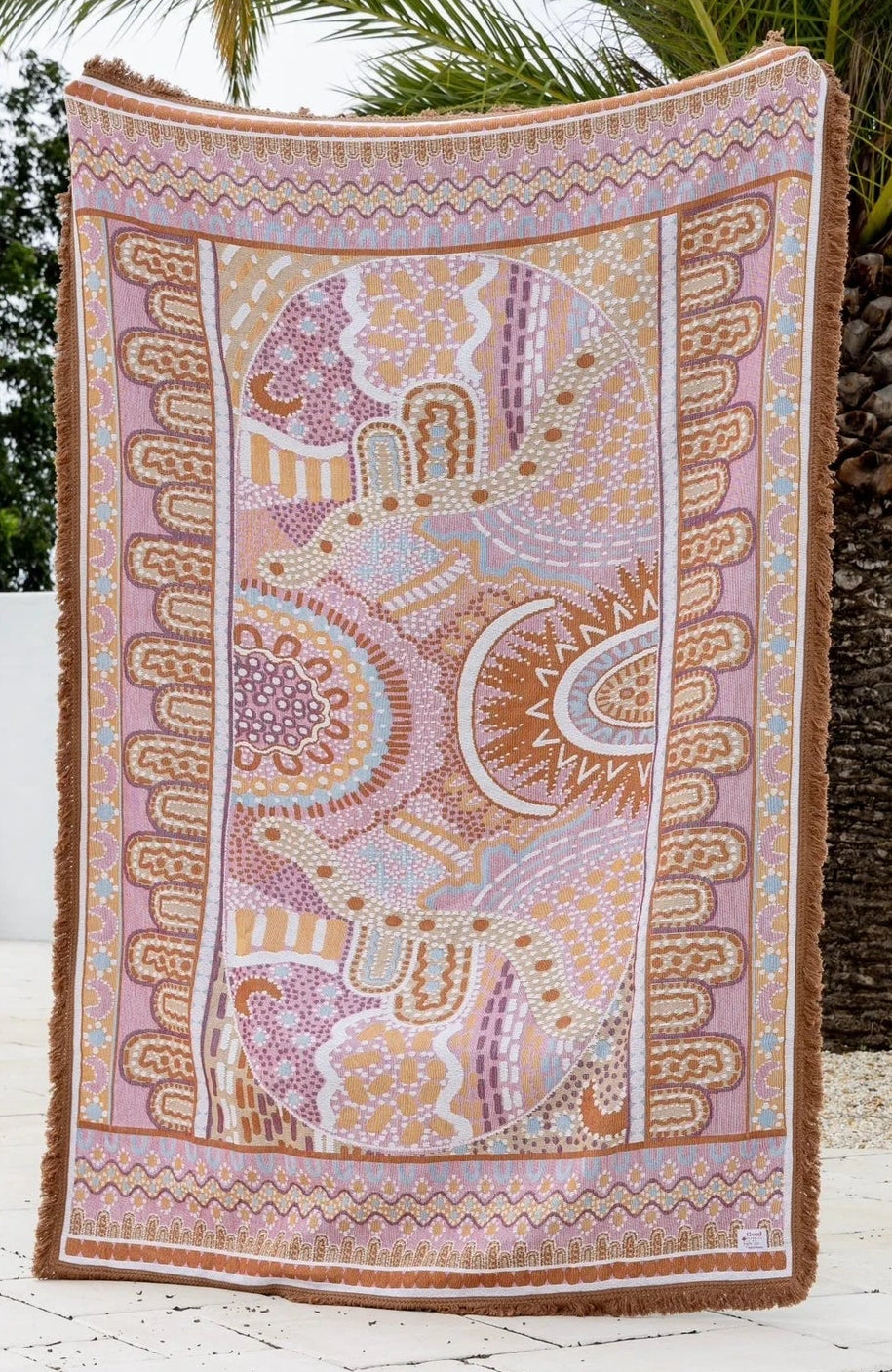 Alkira Recycled Cotton Throw