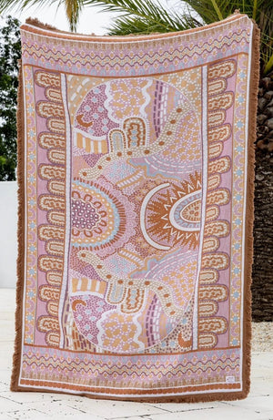 Alkira Recycled Cotton Throw